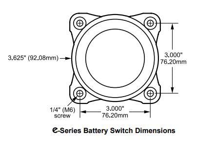 Blue Sea 9003e Battery Switch