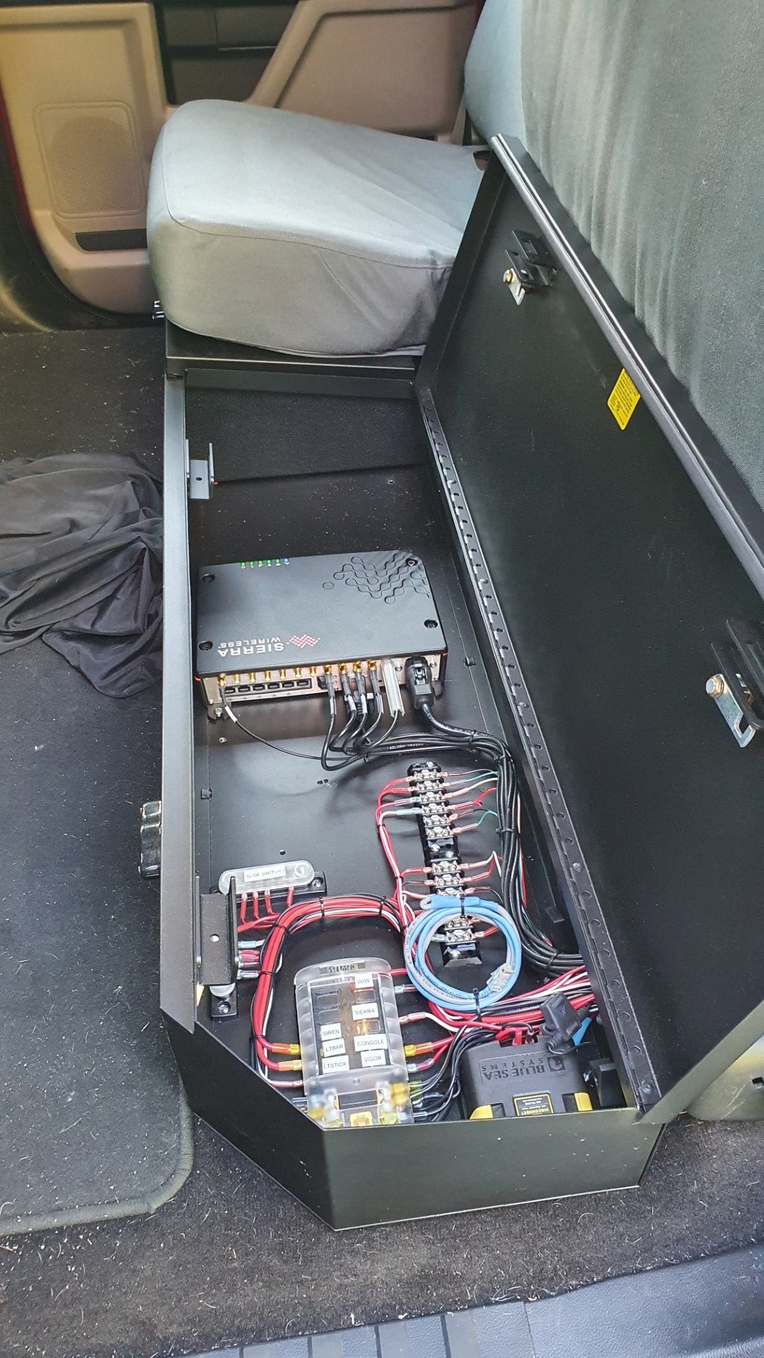 Tuffy Security Products - Under Seat Storage Box, F150 Crew Cab