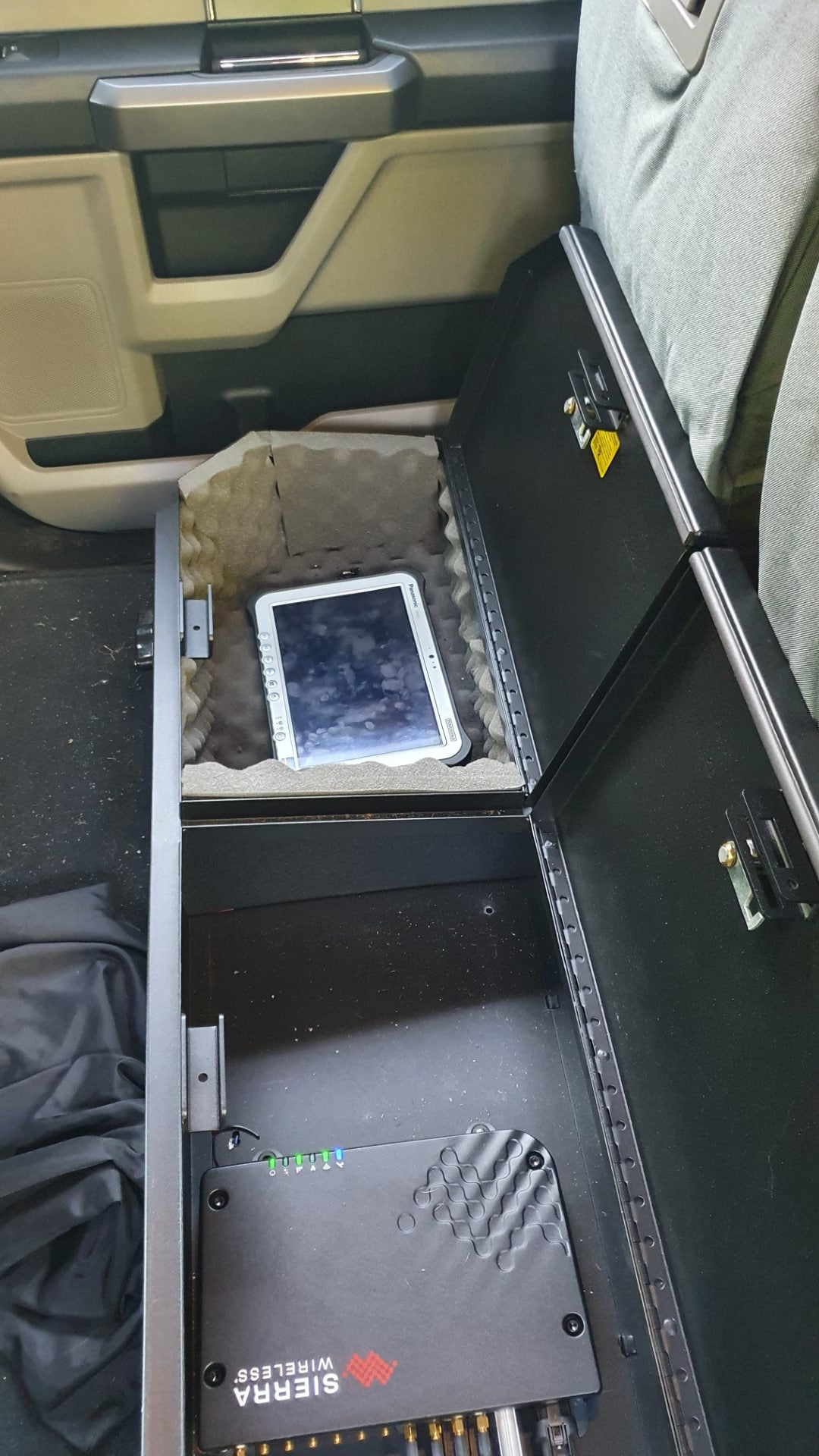 Tuffy Security Products - Under Seat Storage Box, F150 Crew Cab
