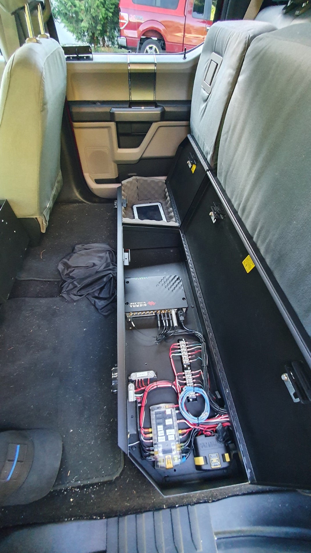Tuffy Security Products - Under Seat Storage Box, F150 Crew Cab