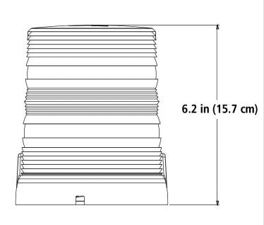 Federal Signal Spire 200 LED Beacon