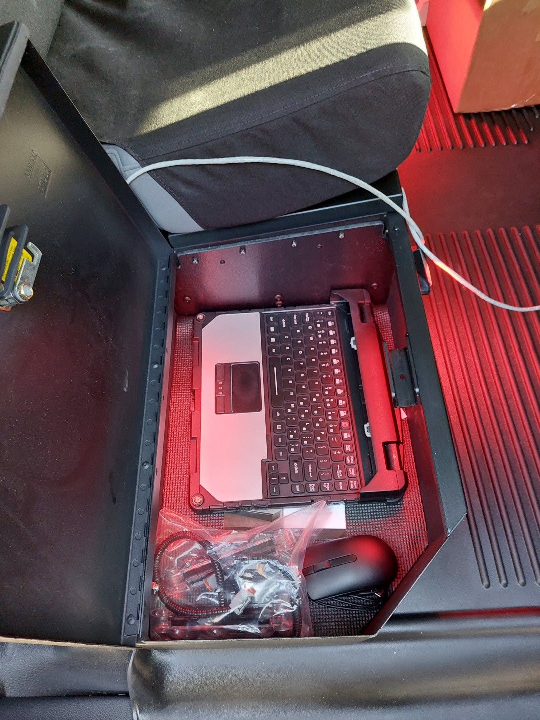 Tuffy Security Products - Under Seat Storage Box, F150 Crew Cab