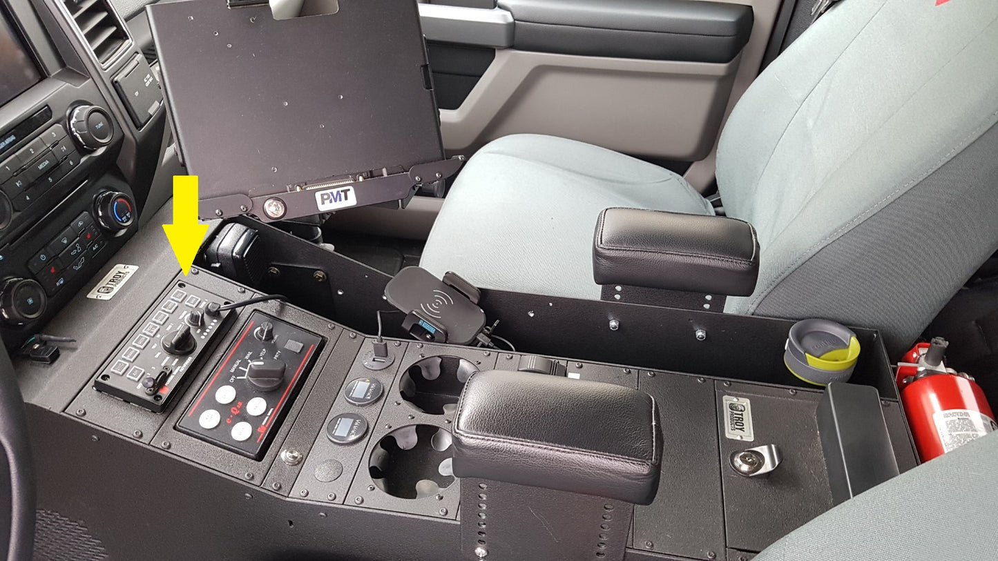 Troy Products Faceplate - Federal Signal Pathfinder (Remote Head)