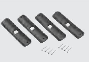 Federal Signal Micropulse Mounting Brackets - Ford PIU