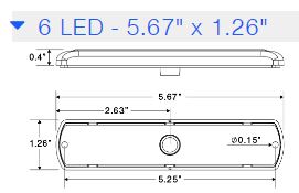 Tecniq K30 Warning Light; Steady-Burn-Only