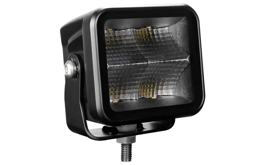 Night Rider 3" JET BLACK Cube Light - 40W Flood