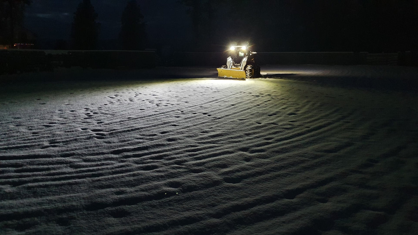 Night Rider 3" JET BLACK Cube Light - 40W Flood