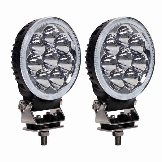 Night Rider N4024EM Street Legal 5" Round Driving Lights (Pair)