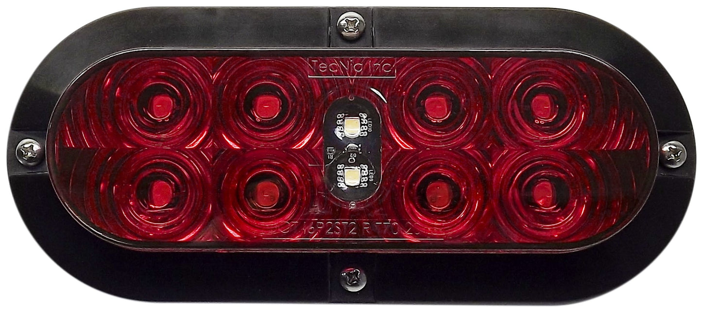 Tecniq T70 High Intensity 6" Oval Stop/Tail/Turn/Reverse Light