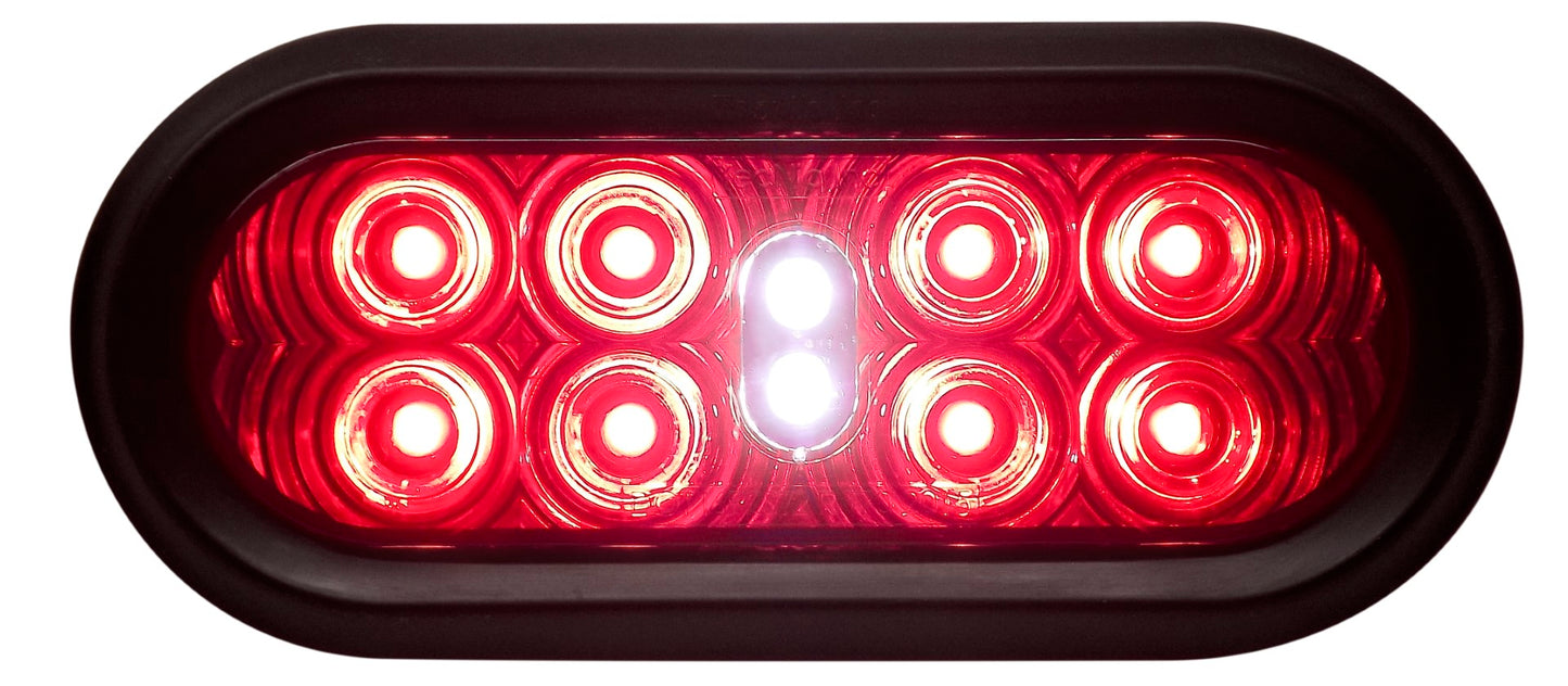 Tecniq T70 High Intensity 6" Oval Stop/Tail/Turn/Reverse Light