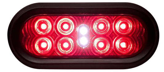 Tecniq T70 High Intensity 6" Oval Stop/Tail/Turn/Reverse Light