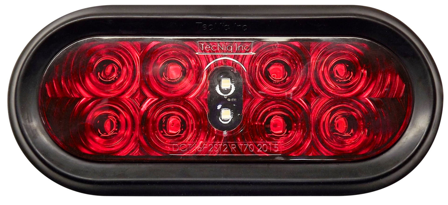 Tecniq T70 High Intensity 6" Oval Stop/Tail/Turn/Reverse Light