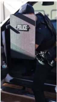 Marrero Armor Ballistic Shield - Level III / RF1 Compact